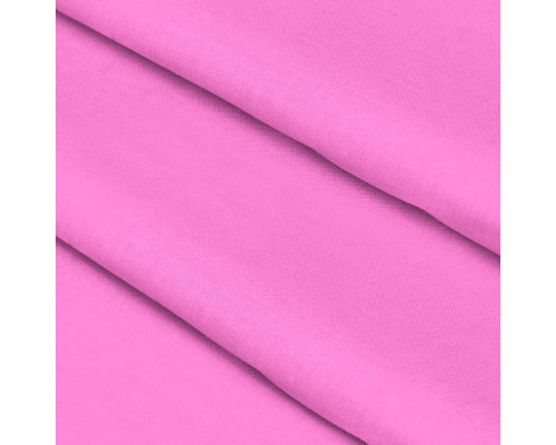 Ткань для постельного белья однотонная бязь розовая 1759