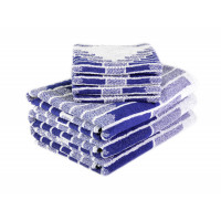 ПОЛОТЕНЦА НАБОР 2 шт МАХРОВОЕ 40x60 СИНЕЕ NH35 2