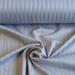 Ткань для постельного белья однотонная страйп сатин 4555