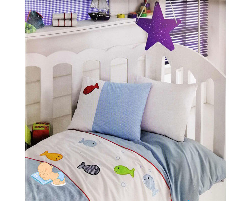 Детское постельное бельё в кроватку Akvarium