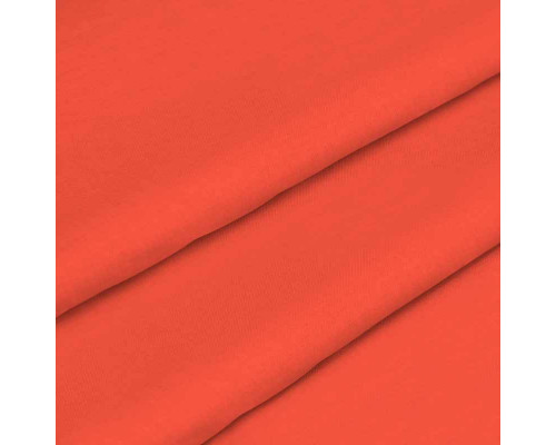 Ткань для постельного белья однотонная бязь оранжевая 5988