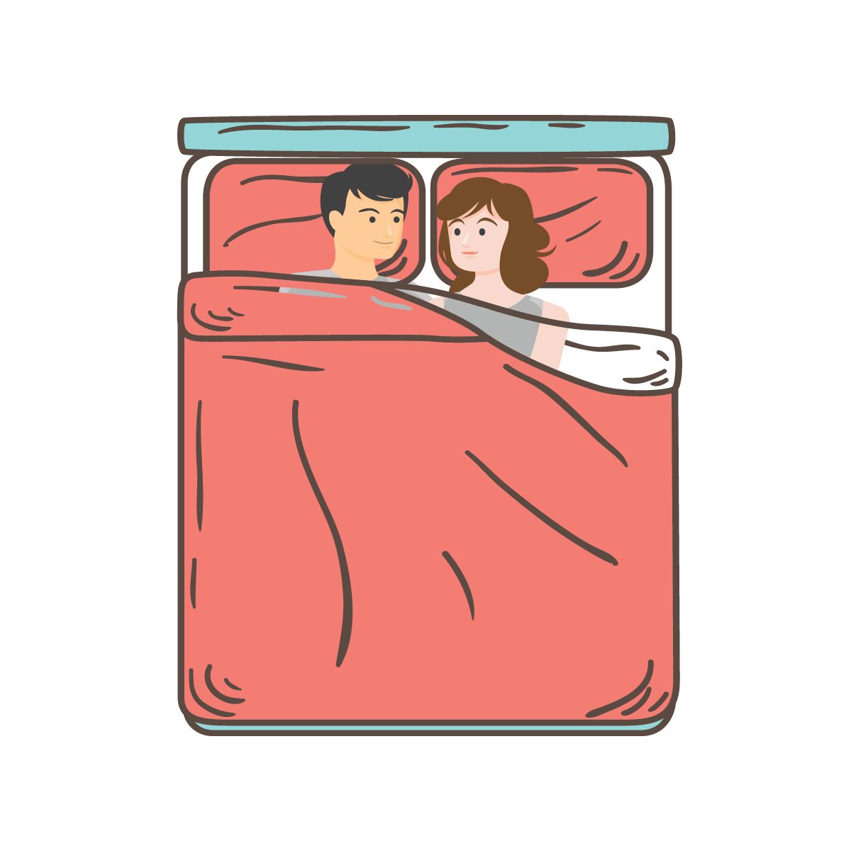 Двуспальное место с двуспальным набором постели